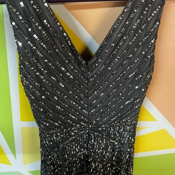 Adrianna Papell Sequin Dress - Picture 2 of 14